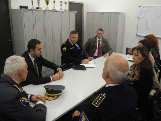 Чланови Одбора за жалбе грађана ПСБиХ посјетили сједиште Теренске канцеларије  Граничне полиције БиХ на Аеродрому у Сарајеву 